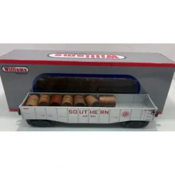 Williams 47210 Southern Gondola w/Barrels - Model Train Junction: Quality Parts and Art Supplies