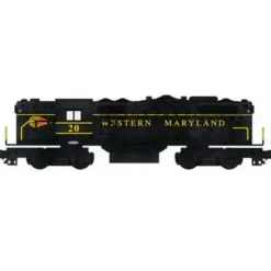 Williams 21450 Western Maryland GP9 Powered Diesel Locomotive - Model Train Junction: Quality Parts and Art Supplies