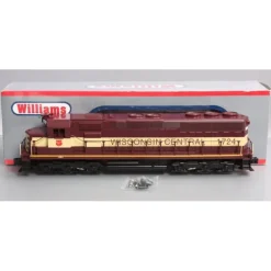 Williams 21715 Wisconsin Central SD45 Powered Diesel Locomotive - Model Train Junction: Quality Parts and Art Supplies