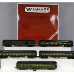 Williams O Gauge Reading Company Crown Edition Madison Passenger 5-Car Set VG/Box - Model Train Junction: Quality Parts and Art Supplies