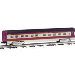 Williams SM-243 Atlantic Coast Line 72 Ft. Streamline Passenger Car (Pack of 4) - Model Train Junction: Quality Parts and Art Supplies