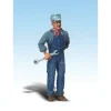Woodland Scenics A2526 G Scenic Accents Mike the Mechanic Figure - Model Train Junction: Quality Parts and Art Supplies