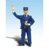 Woodland Scenics A2528 G Scenic Accents Clyde the Conductor Figure - Model Train Junction: Quality Parts and Art Supplies