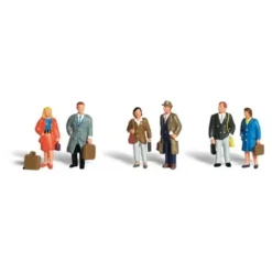 Woodland Scenics A1835 HO Professional People Figures (Set of 6) - Model Train Junction: Quality Parts and Art Supplies