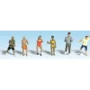 Woodland Scenics A1846 HO Recreational People Figures (Set of 6) - Model Train Junction: Quality Parts and Art Supplies