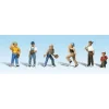 Woodland Scenics A1870 HO Scenic Accents Baseball Players II Figures (Set of 6) - Model Train Junction: Quality Parts and Art Supplies