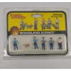 Woodland Scenics A1822 HO Scenic Accents Policemen Figures (Set of 6) - Model Train Junction: Quality Parts and Art Supplies