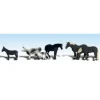 Woodland Scenics A1888 HO Scenic Accents Farm Animals (Set of 6) - Model Train Junction: Quality Parts and Art Supplies