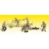 Woodland Scenics A1948 HO Service Station Attendant Figures (Set of 9) - Model Train Junction: Quality Parts and Art Supplies