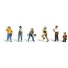 Woodland Scenics A2146 N Scale Baseball Players Figures #2 (Set of 6) - Model Train Junction: Quality Parts and Art Supplies