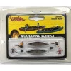 Woodland Scenics A2200 N Scenic Accents Canoes & Canoer Figures (Set of 8) - Model Train Junction: Quality Parts and Art Supplies