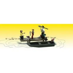 Woodland Scenics A2203 N Scenic Accents Family Fishing Figures - Model Train Junction: Quality Parts and Art Supplies