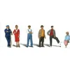 Woodland Scenics A2168 N Townspeople Figures (Set of 6) - Model Train Junction: Quality Parts and Art Supplies