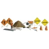 Woodland Scenics A2762 O Scenic Accents Road Crew Details (Set of 25) - Model Train Junction: Quality Parts and Art Supplies
