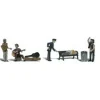 Woodland Scenics A2749 O Scenic Accents Park Bum Figures (Set of 8) - Model Train Junction: Quality Parts and Art Supplies