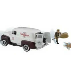 Woodland Scenics AS5551 HO AutoScenes Dog Gone Animal Control (Pack of 3) - Model Train Junction: Quality Parts and Art Supplies