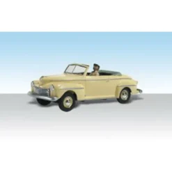 Woodland Scenics AS5327 N AutoScenes Roger's Rag Top - Model Train Junction: Quality Parts and Art Supplies