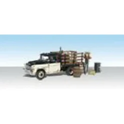 Woodland Scenics AS5335 N AutoScenes Henry's Haulin' (Pack of 6) - Model Train Junction: Quality Parts and Art Supplies