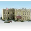 Woodland Scenics BR5030 HO Built-&-Ready Municipal Building - Model Train Junction: Quality Parts and Art Supplies