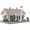 Woodland Scenics BR4928 N Built-&-Ready Dansbury Depot Building - Model Train Junction: Quality Parts and Art Supplies
