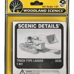 Woodland Scenics D235 HO Scenic Details Track-Type Loader Cat#6 Traxcavator Kit - Model Train Junction: Quality Parts and Art Supplies