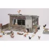 Woodland Scenics D215 HO Scenic Details Chicken Coop Kit - Model Train Junction: Quality Parts and Art Supplies