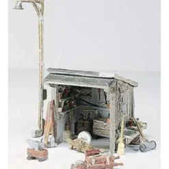 Woodland Scenics D216 HO Scenic Details Tool Shed Kit - Model Train Junction: Quality Parts and Art Supplies