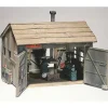 Woodland Scenics D240 HO Tucker Brothers Machine Shop Building Kit - Model Train Junction: Quality Parts and Art Supplies