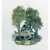 Woodland Scenics M108 HO Mini-Scene Outhouse Mischief Kit - Model Train Junction: Quality Parts and Art Supplies