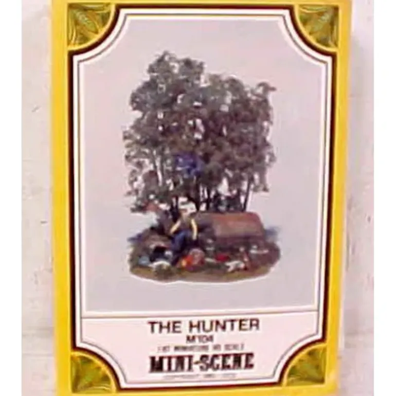 Woodland Scenics M104 HO Mini-Scene The Hunter Kit - Model Train Junction: Quality Parts and Art Supplies