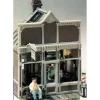Woodland Scenics M111 HO Mini-Scene Floyd's Barber Shop Kit - Model Train Junction: Quality Parts and Art Supplies