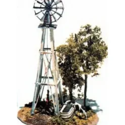 Woodland Scenics M103 HO Mini-Scene The Windmill Kit - Model Train Junction: Quality Parts and Art Supplies