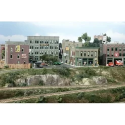 Woodland Scenics S1487 HO River Pass Building Kit Set - Model Train Junction: Quality Parts and Art Supplies