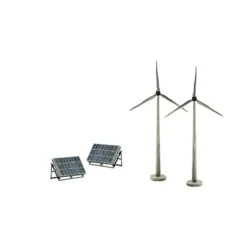 Woodland Scenics SP4348 HO Scale Scene-A-Rama Alternative Energy Scene Setters - Model Train Junction: Quality Parts and Art Supplies