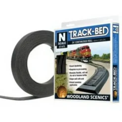 Woodland Scenics ST1475 N 1/8" x 1 1/4" x 24' Track-Bed Roll - Model Train Junction: Quality Parts and Art Supplies