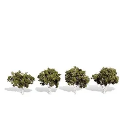 Woodland Scenics TR3533 N / HO & O Scale Waters Edge Deciduous Trees (Pack of 4) - Model Train Junction: Quality Parts and Art Supplies