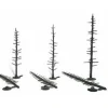 Woodland Scenics TR1125 4" to 6" Pine Tree Armatures (Pack of 44) - Model Train Junction: Quality Parts and Art Supplies