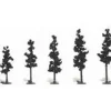 Woodland Scenics TR1560 2.5" - 4" Conifer Green Realistic Trees (Pack of 5) - Model Train Junction: Quality Parts and Art Supplies