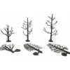 Woodland Scenics TR1122 3" - 5" Deciduous Tree Armatures (Pack of 28) - Model Train Junction: Quality Parts and Art Supplies
