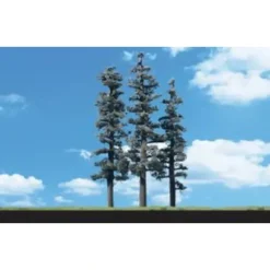 Woodland Scenics TR3561 4" - 6" Standing Timber Trees (Pack of 4) - Model Train Junction: Quality Parts and Art Supplies