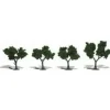 Woodland Scenics TR1504 2" - 3" Medium Green Realistic Trees (Pack of 4) - Model Train Junction: Quality Parts and Art Supplies