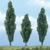 Woodland Scenics TR1611 4.50", 3.5",4" Poplar Ready-Made Premium Trees - Model Train Junction: Quality Parts and Art Supplies