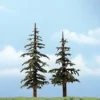 Woodland Scenics TR1628 5",6" Lodge Pole Ready-Made Premium Tree (Pack of 2) - Model Train Junction: Quality Parts and Art Supplies