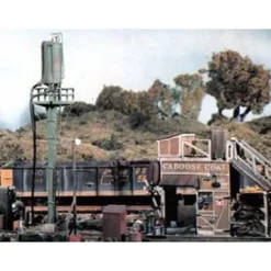 Woodland Scenics TS152 HO Caboose & Sand Facility Trackside Scenes Kit - Model Train Junction: Quality Parts and Art Supplies