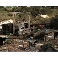 Woodland Scenics TS153 HO Otis Coal Company Trackside Scenes Kit - Model Train Junction: Quality Parts and Art Supplies