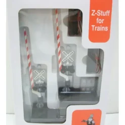 Z-Stuff DZ-1010 O Crossing Gate & Signal Pair W/Block Signal Detectors - Model Train Junction: Quality Parts and Art Supplies